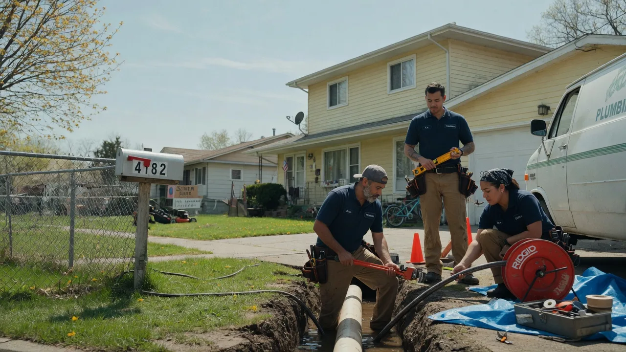 Gas Line Repair in Cedar Springs, MI near me